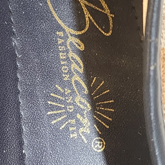 BEACON Fashion And Fit Stripes flat ballet comfy shoes size 8 - Picture 8 of 14